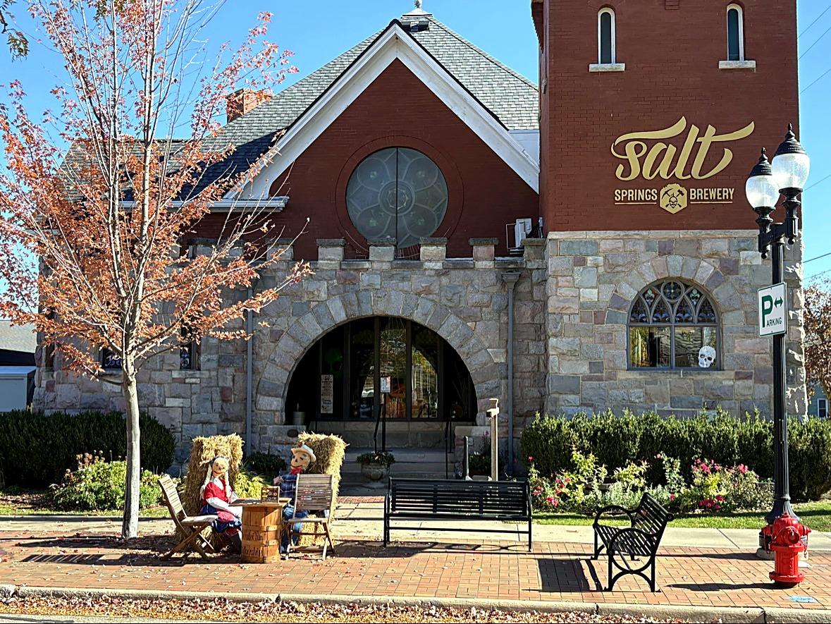 Salt Springs Brewery, in a converted stone and brick church